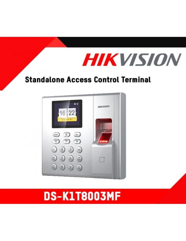 Pointeuse & Contrôle D'accès HIKVISION (DS-K1T8003MF)